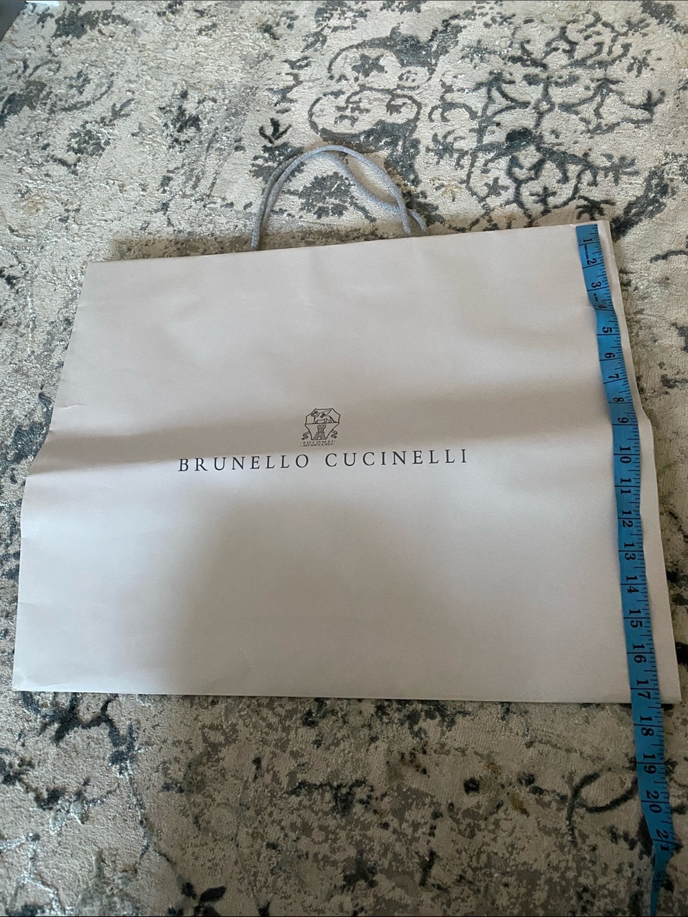 Brunello Cucinelli shopping Bag size 21/17.4